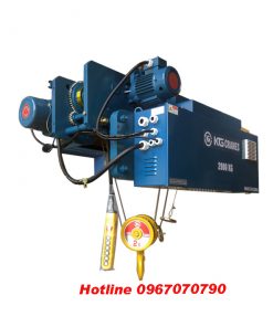 Palang dầm đơn 2 tấn 6 mét KGcranes Hàn Quốc
