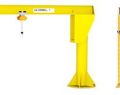 Cầu trục quay 1 tấn, 2 tấn, 3 tấn, 3.2 tấn, 5 tấn, 6.3 tấn, 7.5 tấn, 10 tấn