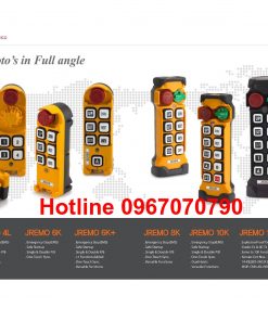 Điều khiển từ xa cầu trục 10 nút JEICO - Hàn Quốc